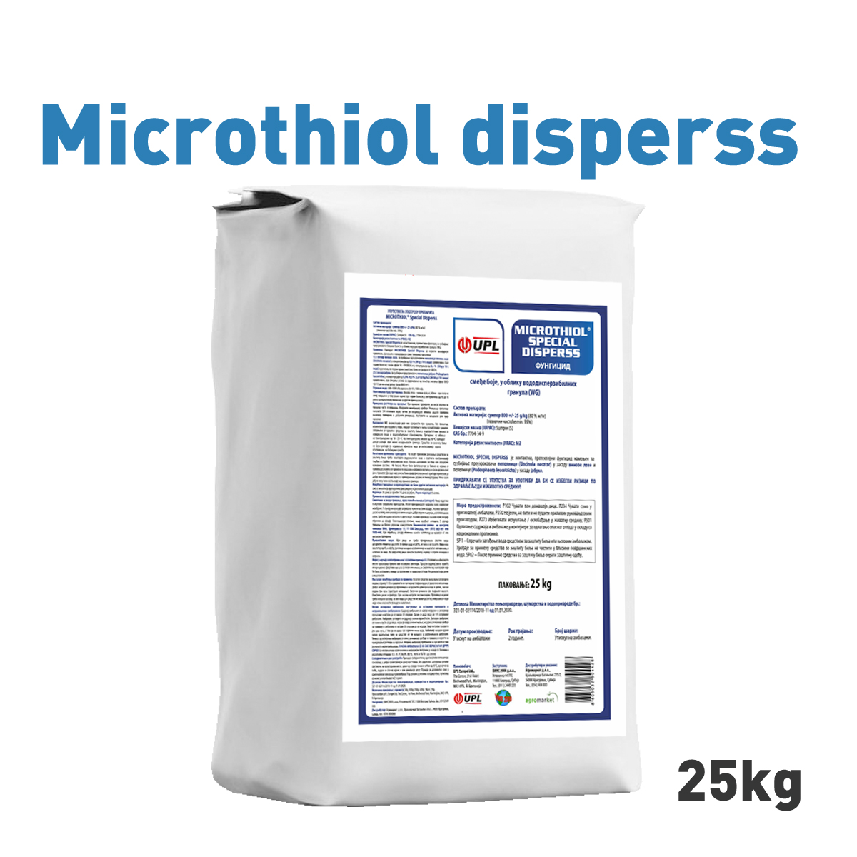 Microthiol Special Disperss 25 Kg Agromarket