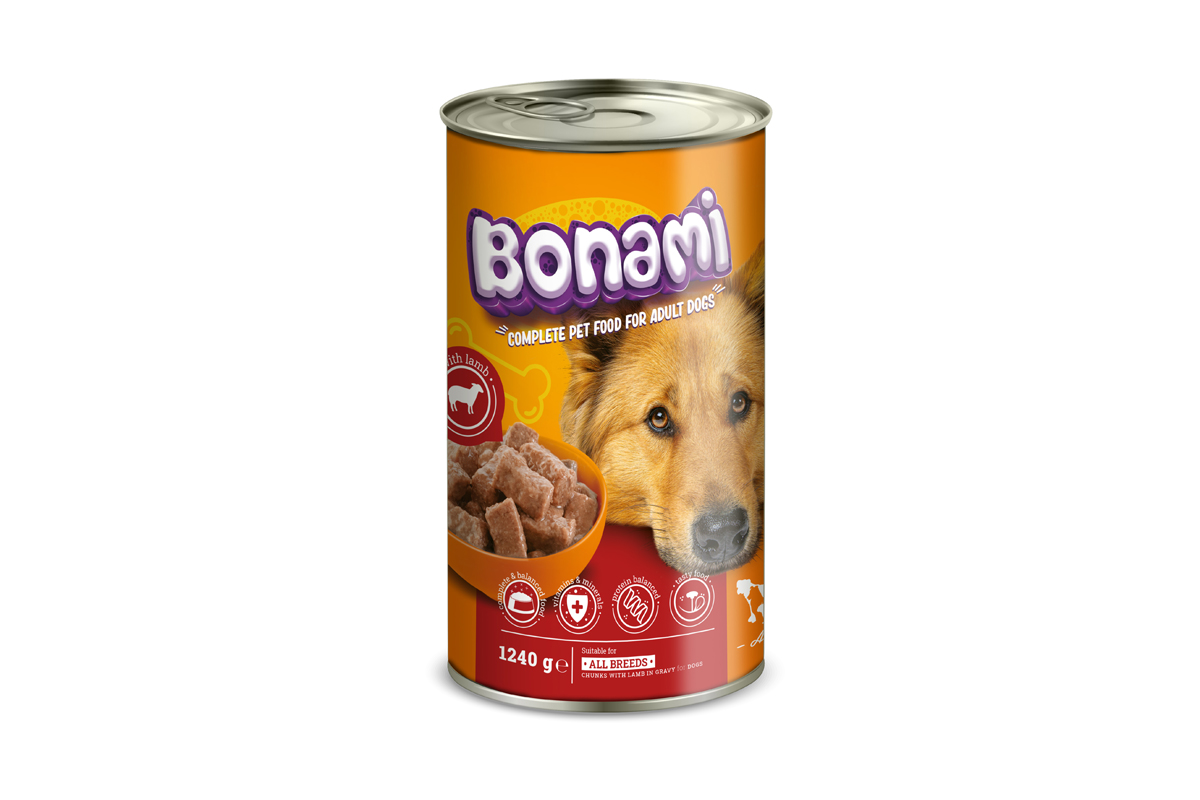 Konzerva za pse Jagnjetina 1240g - Bonami 